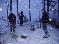  12. Dezember 2010 - bei heftigem Schneegestöber haben wir einen kurzen Besuch gemacht - die Kerzen wollten nicht brennen
